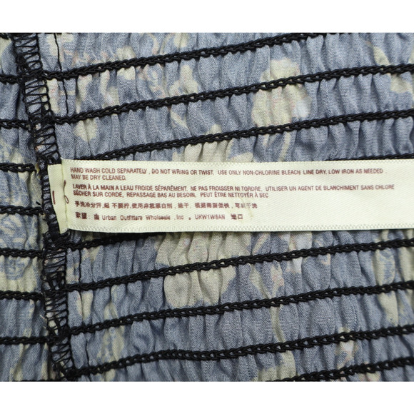 Free People Women's Brunch Date Body Suite Black Combo MD Sz S - Picture 8 of 10